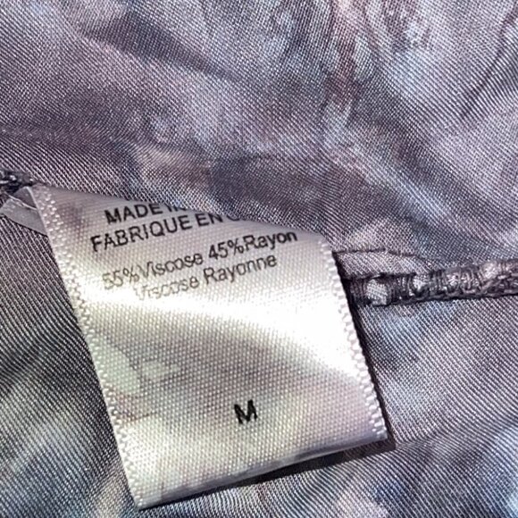 YOUNG Fabulous and Broke Tie Dye Flowy Blouse Size Medium - Picture 8 of 10